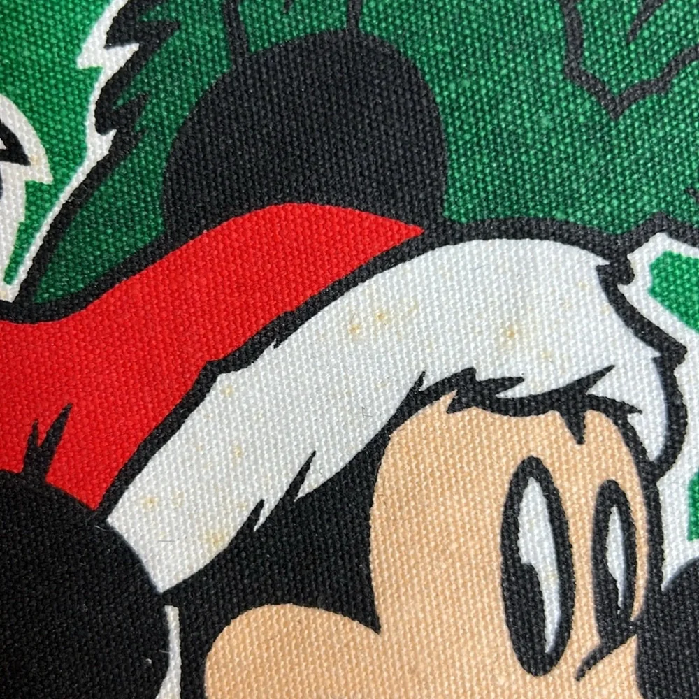 NWT Mickey Unlimited‎ Holiday Disney Green Tote Bag- OS